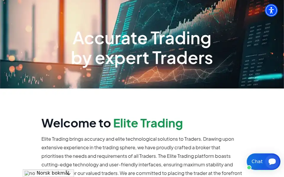 Screenshot of elitetradingsol.com