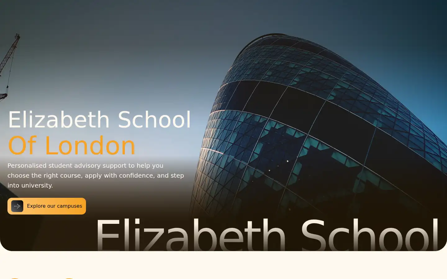 Screenshot of elizabethschool.com