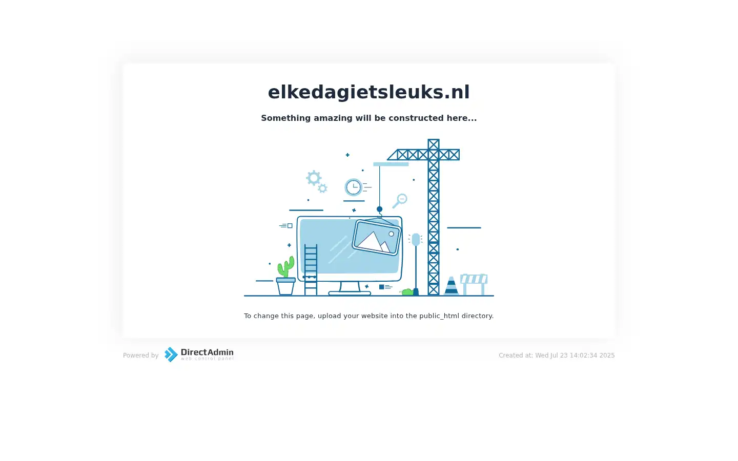 Screenshot of elkedagietsleuks.nl