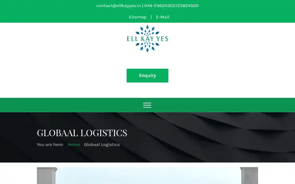 Screenshot of ellkayyes.in