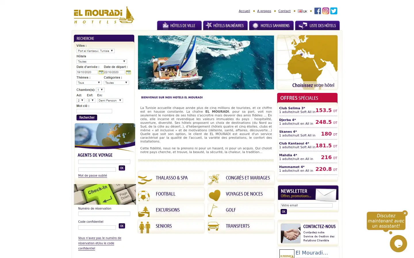 Screenshot of elmouradi.com