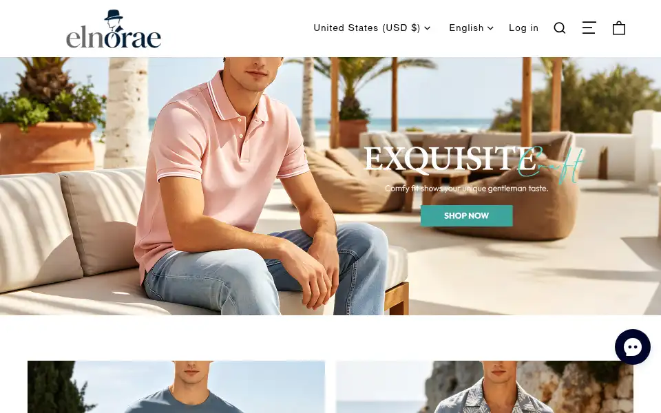 Screenshot of elnorae.com