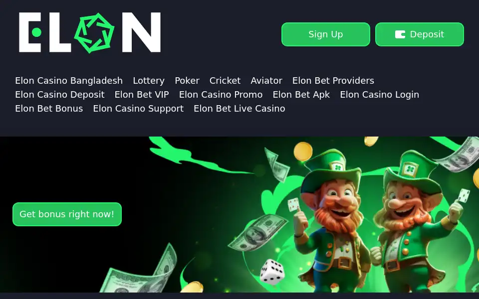 Screenshot of elon-bets.com