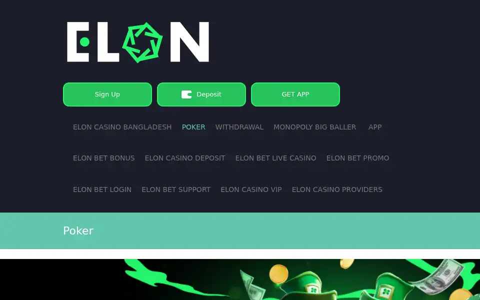 Screenshot of elonbetdream.com