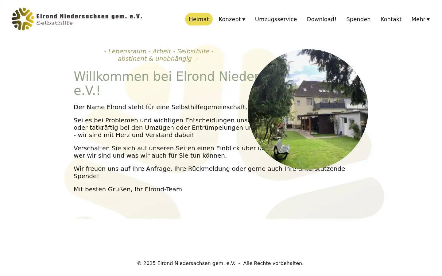 Screenshot of elrond-os.de