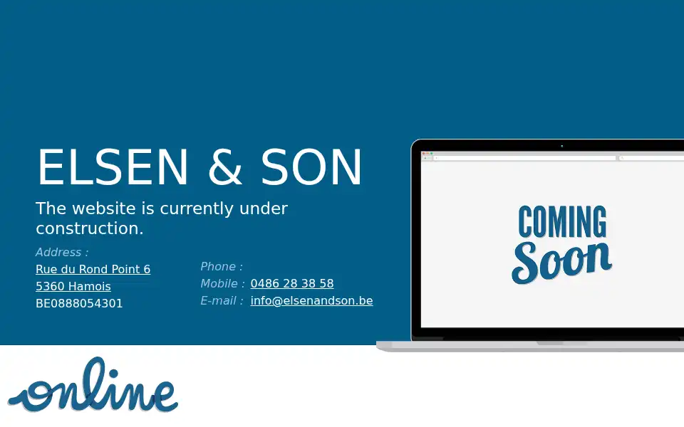 Screenshot of elsenandson.be