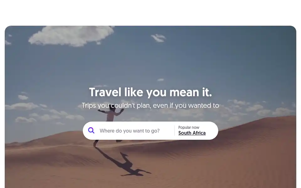 Screenshot of elsewhere.io
