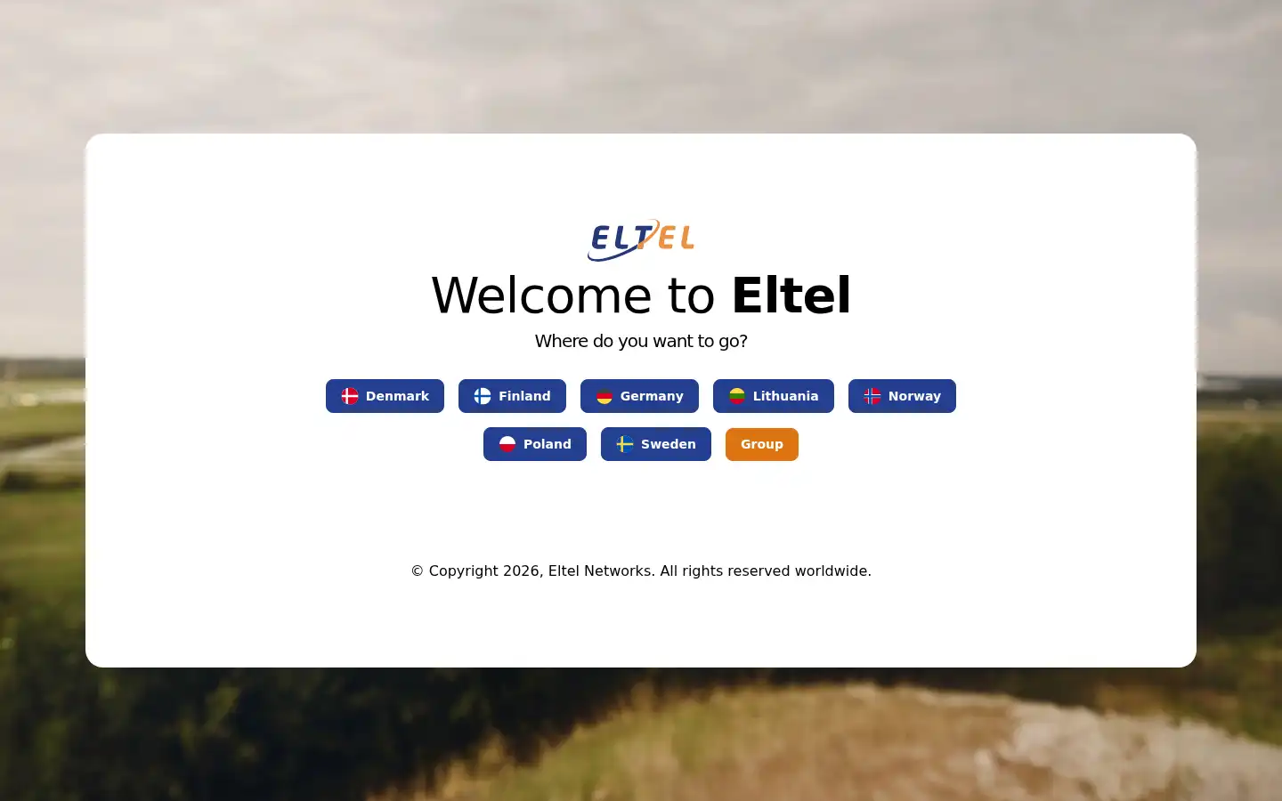 Screenshot of eltelnetworks.com
