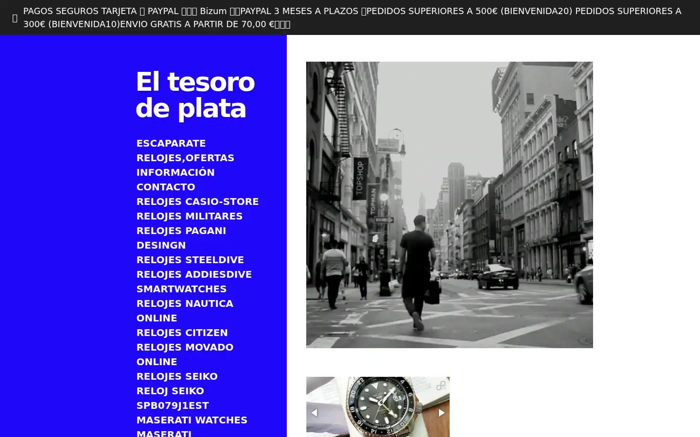 Screenshot of eltesorodeplata.com