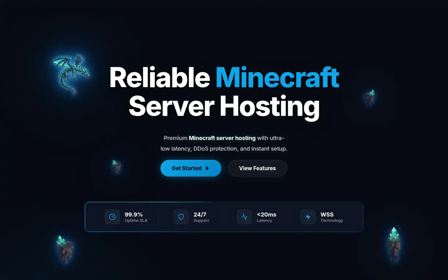 Screenshot of elvionode.com