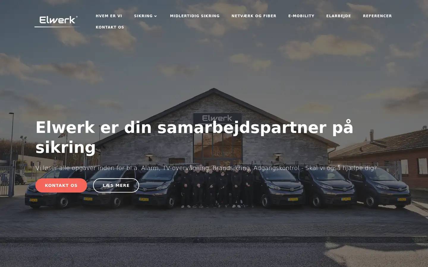 Screenshot of elwerk.dk