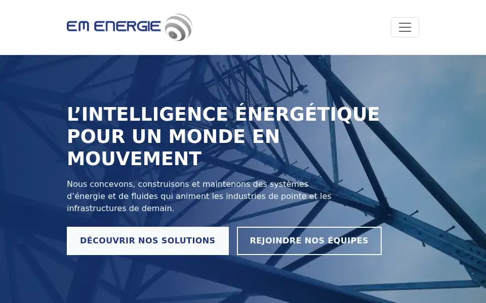 Screenshot of em-energie.com