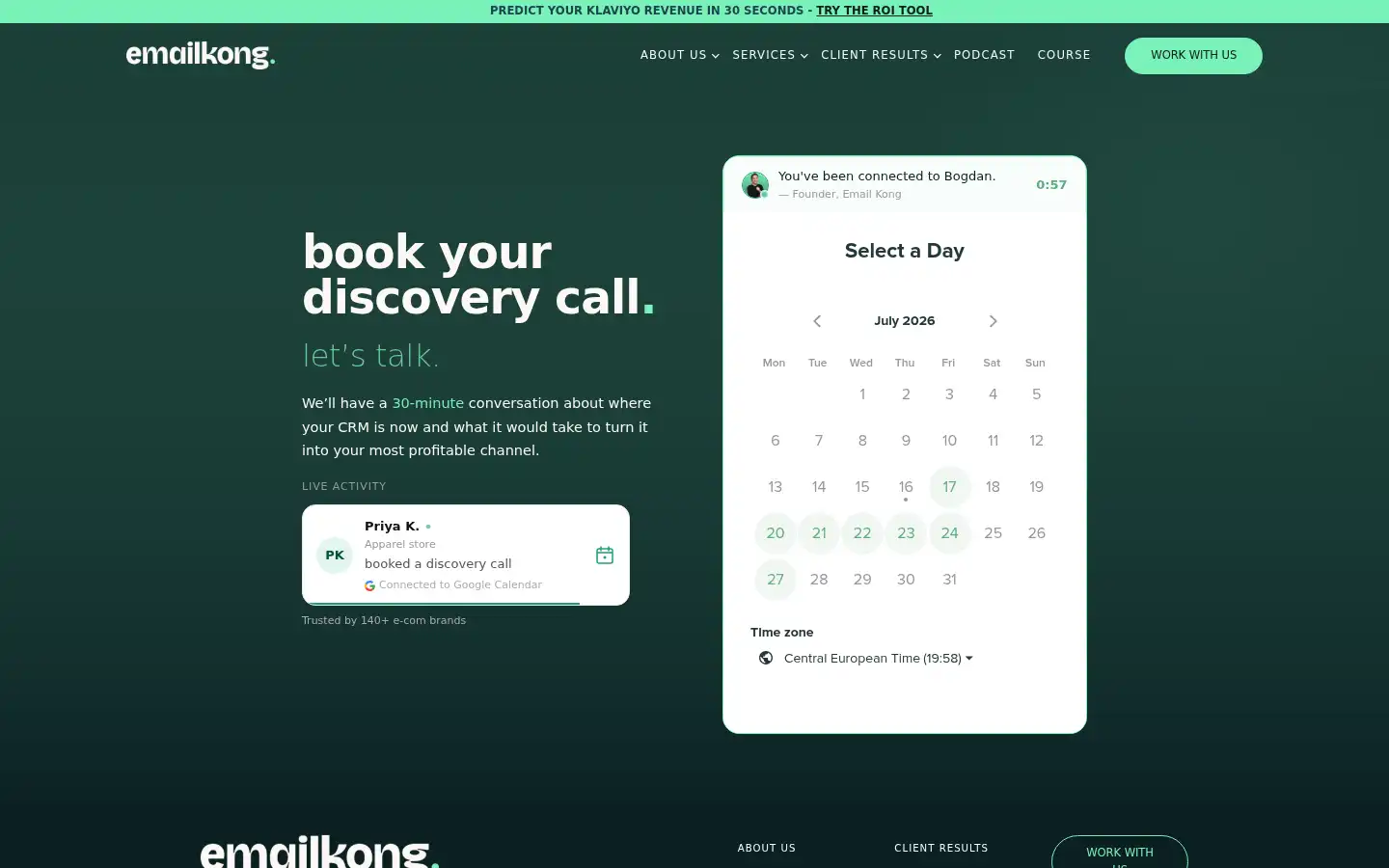 Screenshot of emailkong.com