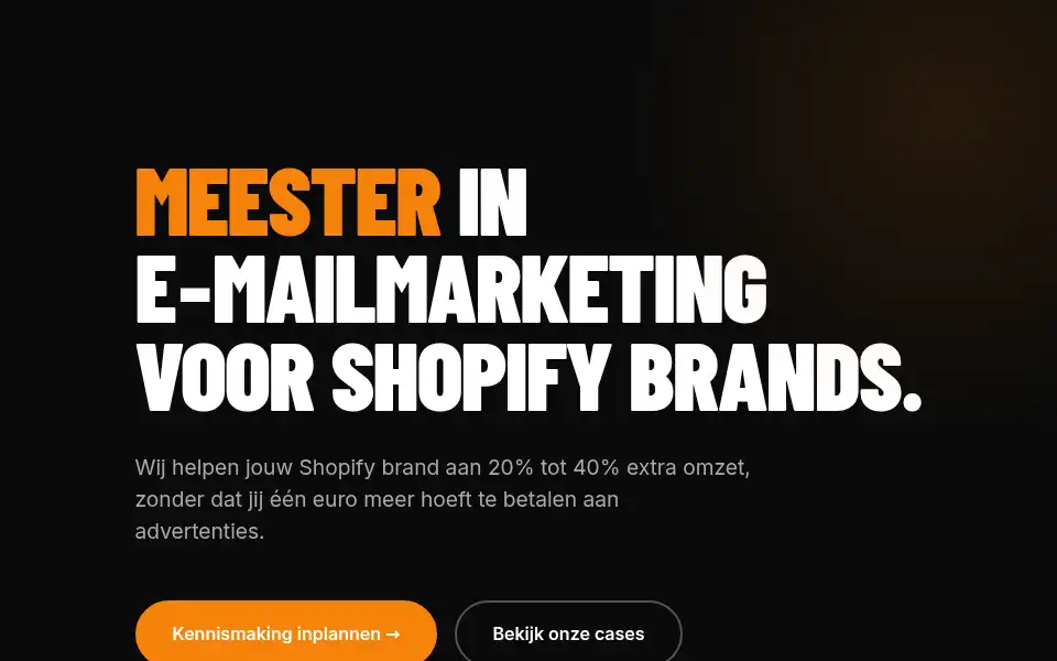 Screenshot of emailmeester.nl