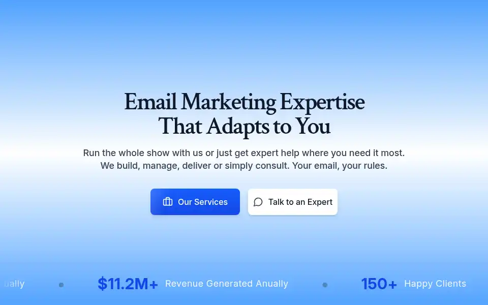 Screenshot of emailresolute.com