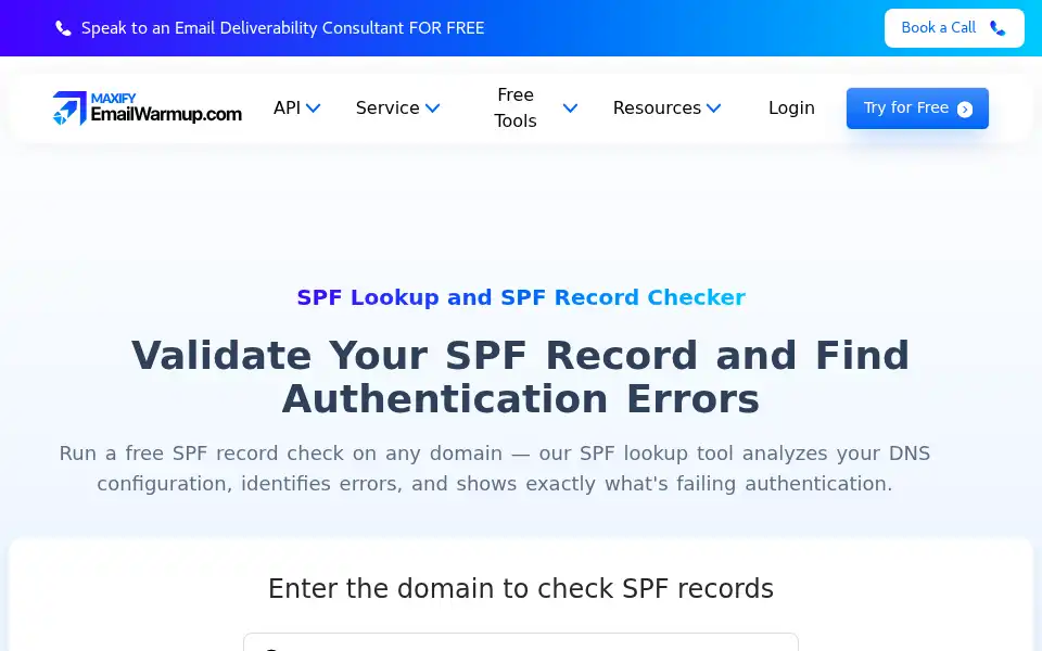 Screenshot of emailwarmup.com