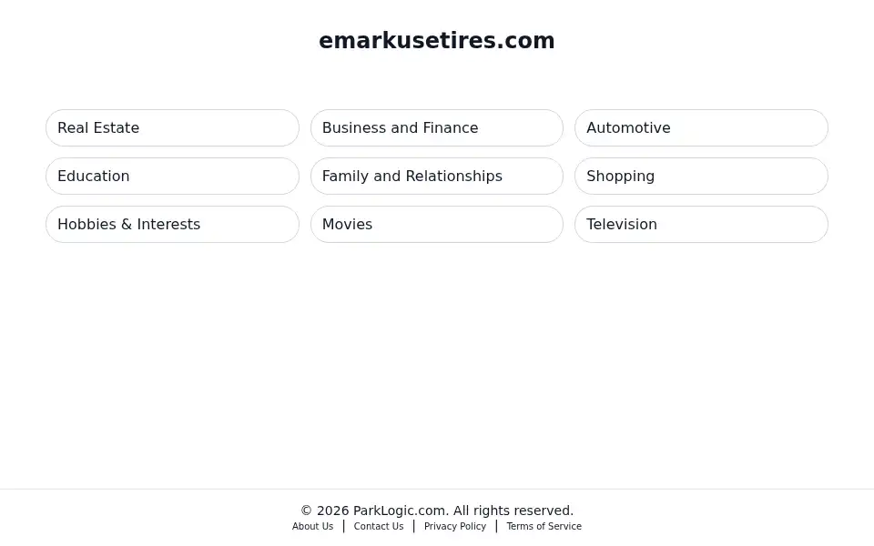 Screenshot of emarkusetires.com
