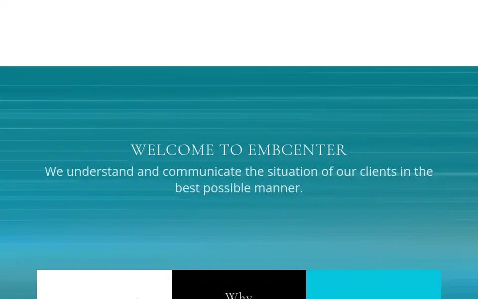 Screenshot of embcenter.com