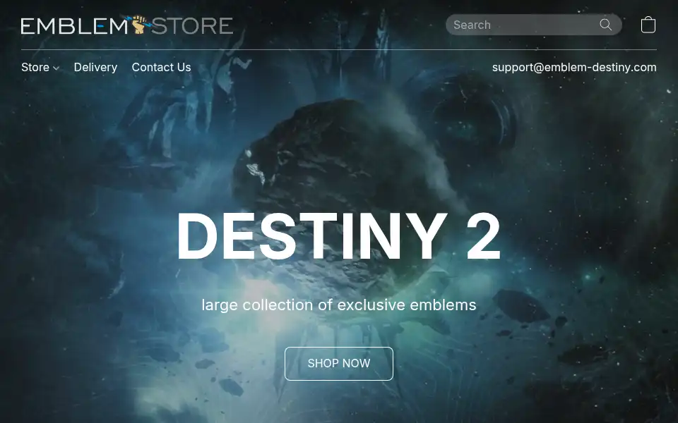 Screenshot of emblem-destiny.com