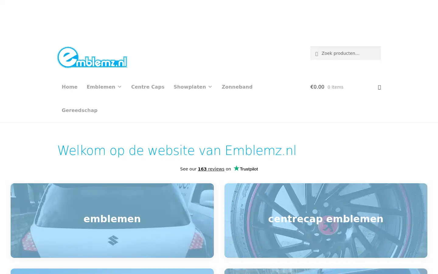 Screenshot of emblemz.nl