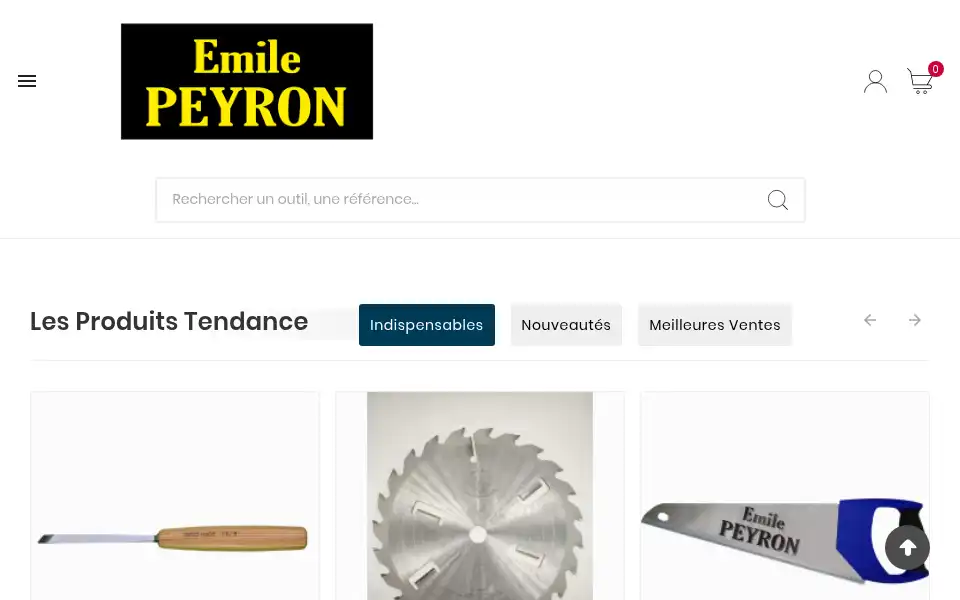 Screenshot of emilepeyron.com