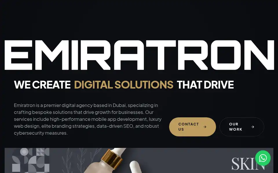 Screenshot of emiratron.ae