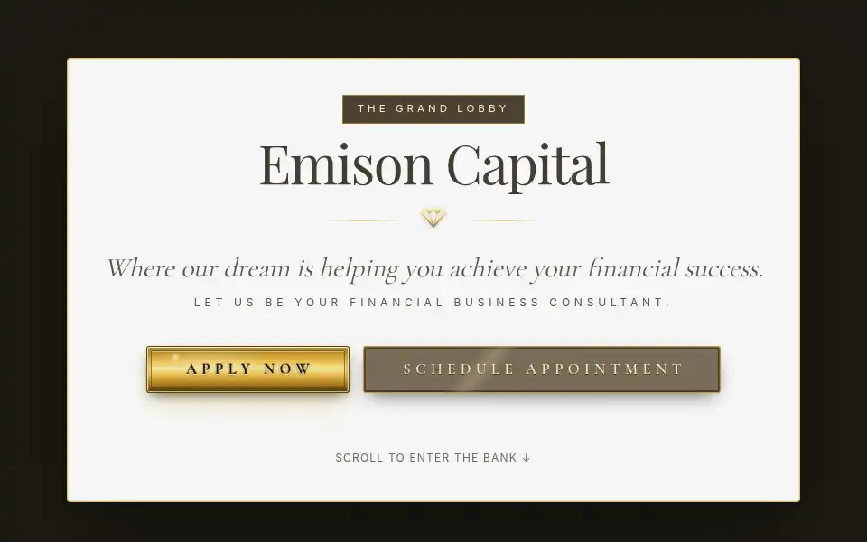 Screenshot of emisoncompany.com