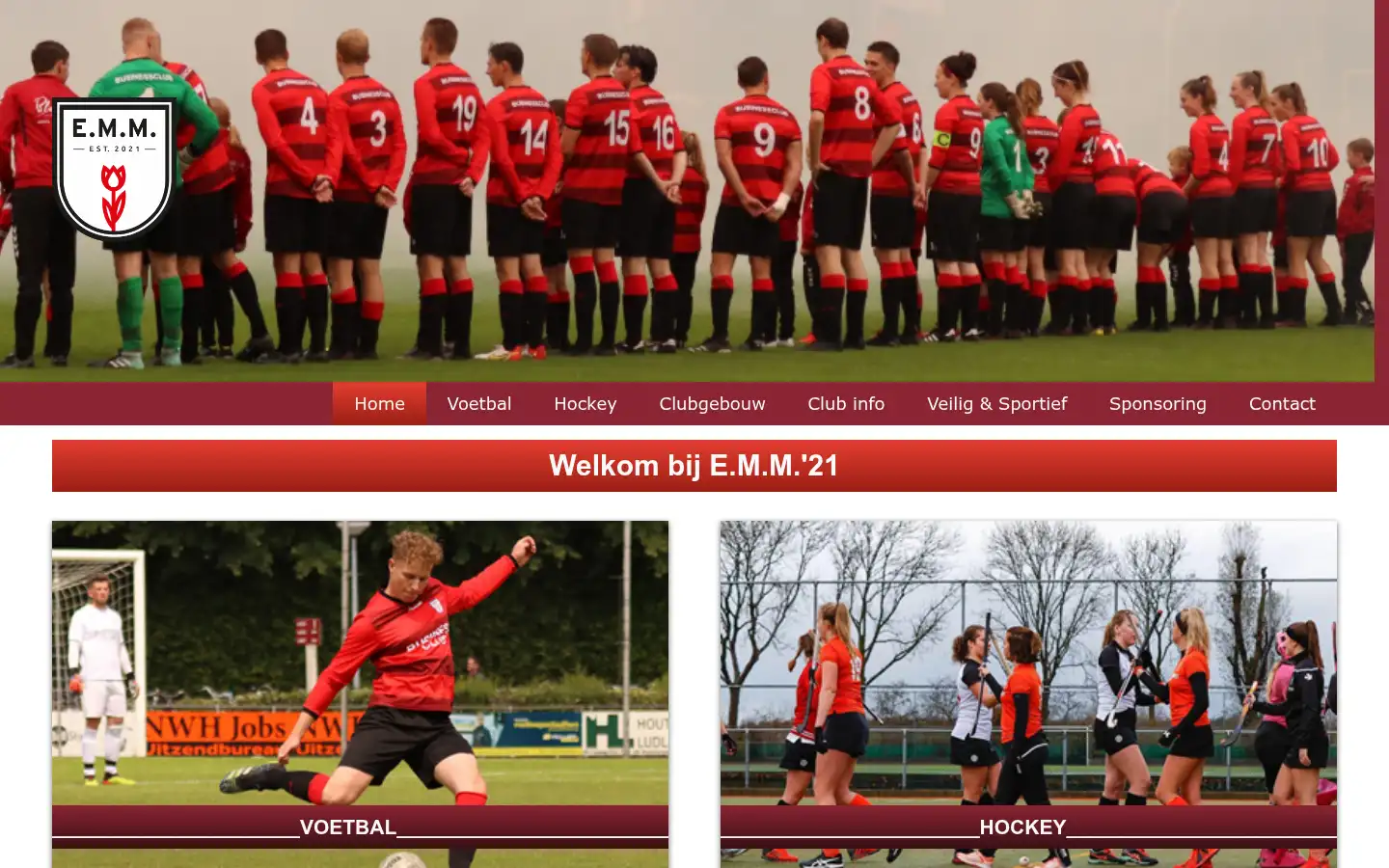 Screenshot of emm21.nl