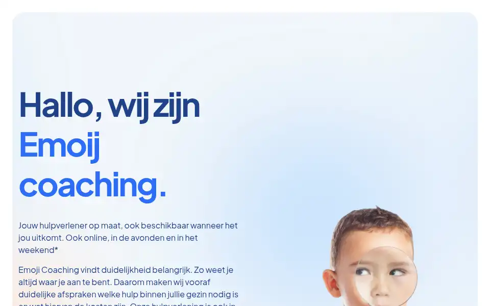 Screenshot of emoji-coaching.nl