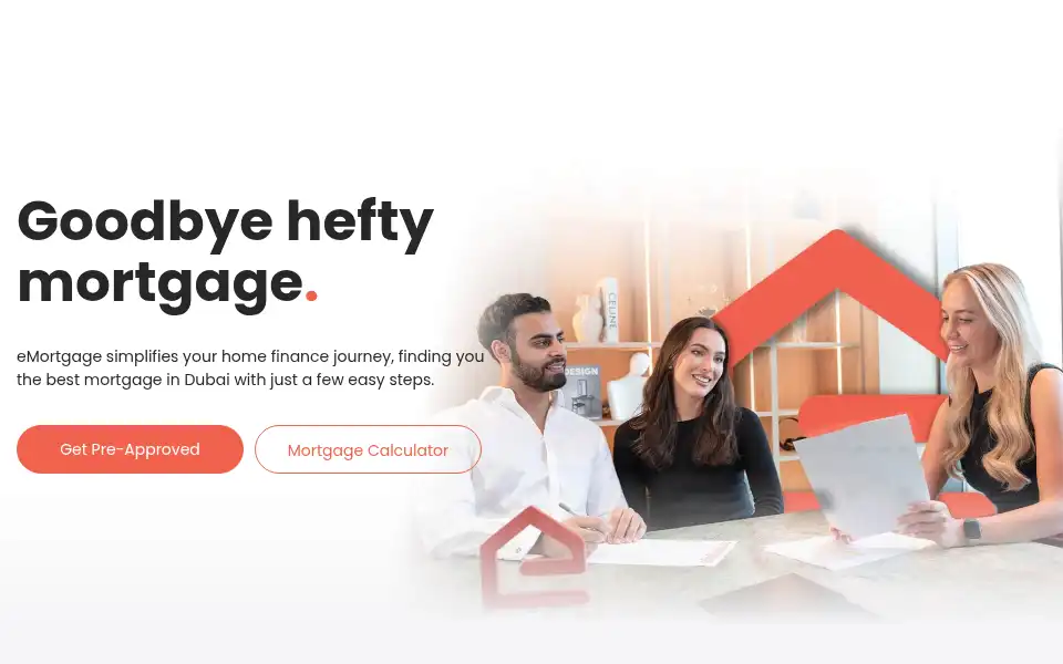 Screenshot of emortgage.ae