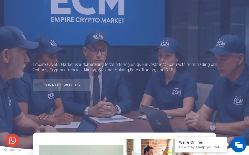 Screenshot of empirecryptomkt.com