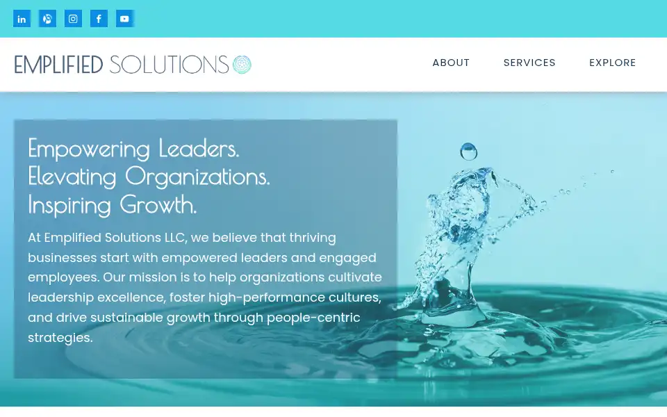 Screenshot of emplifiedsolutions.com