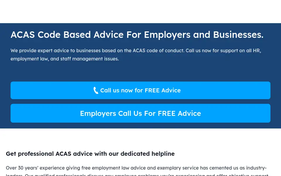 Screenshot of employersdirect-uk.org