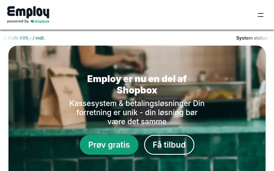 Screenshot of employtech.dk