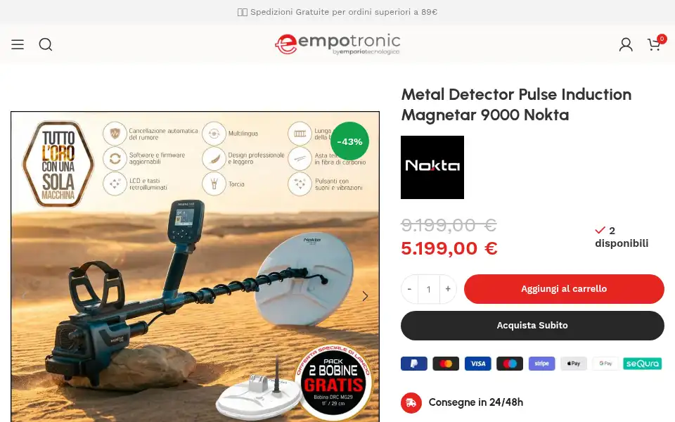Screenshot of empotronic.com