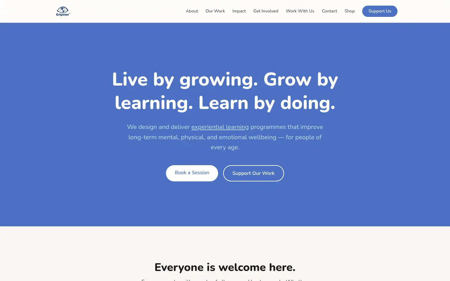 Screenshot of empowrcic.org