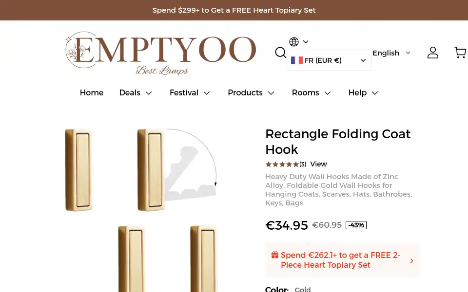 Screenshot of emptyoo.com