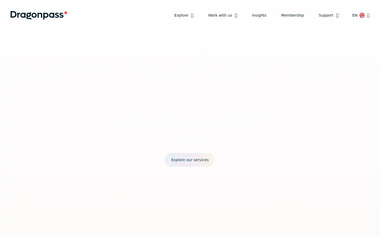 Screenshot of en.dragonpass.com.cn