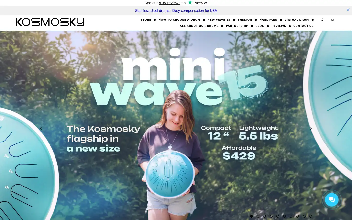 Screenshot of en.kosmosky.com