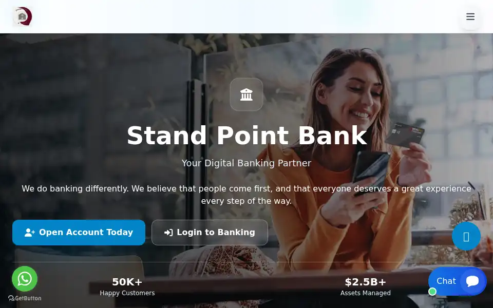 Screenshot of en.standpointbk.com