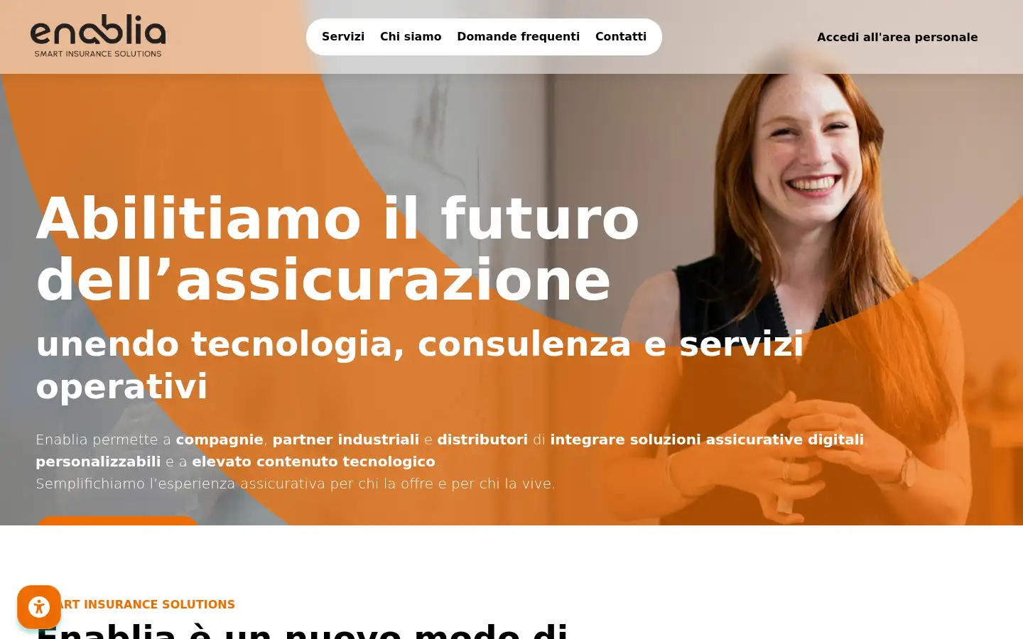 Screenshot of enablia.eu