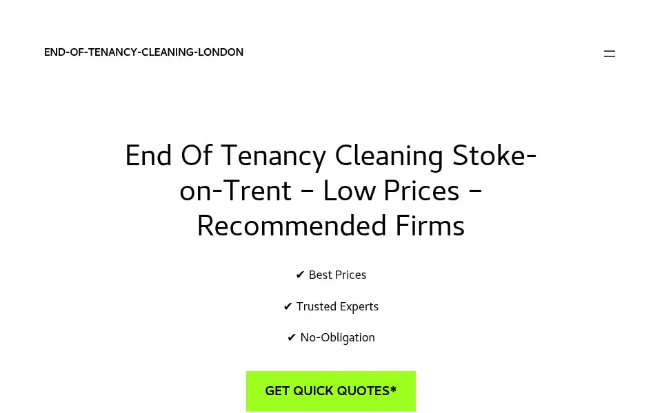 Screenshot of end-of-tenancy-cleaning-london.co.uk