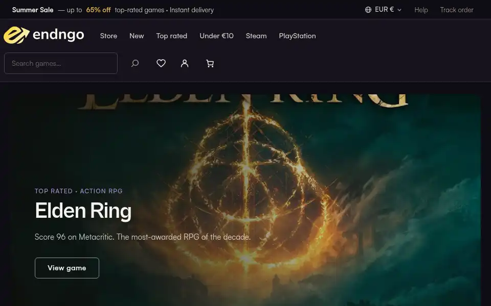 Screenshot of endngo.com