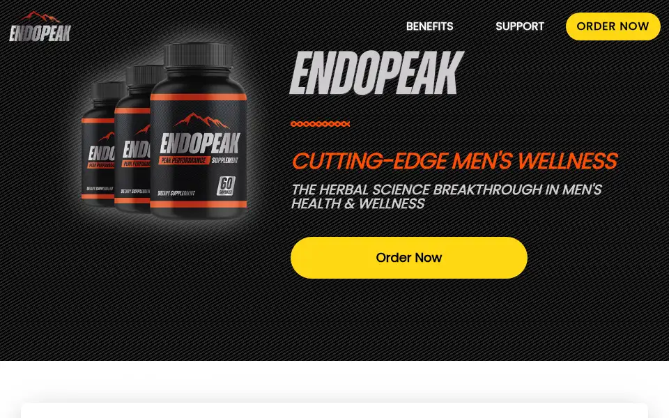 Screenshot of endopeak.com