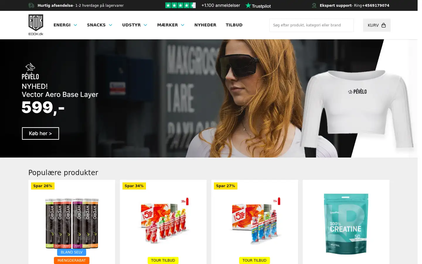 Screenshot of energidepotet.dk
