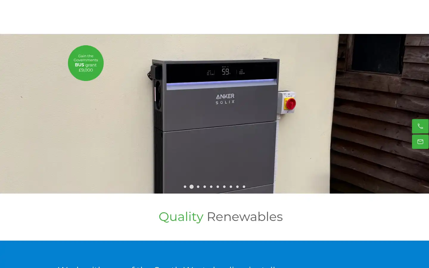 Screenshot of energien.co.uk