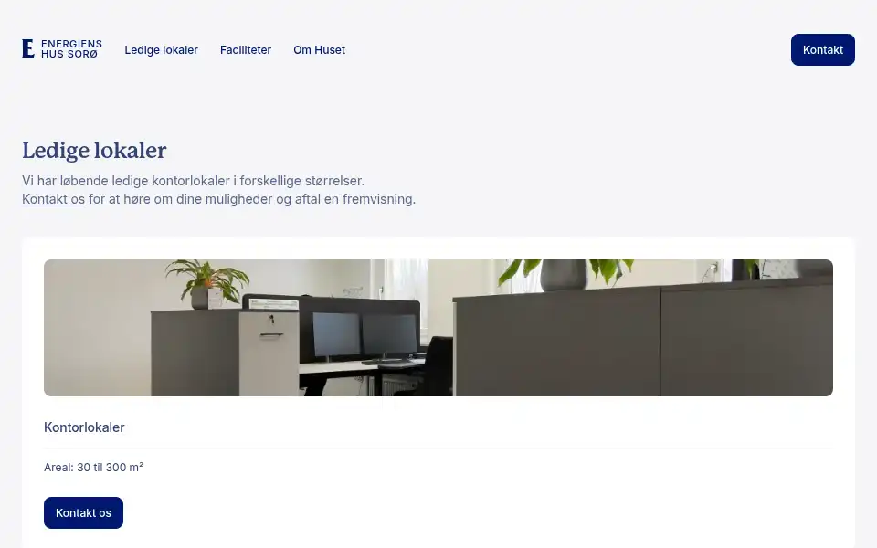 Screenshot of energienshus.dk