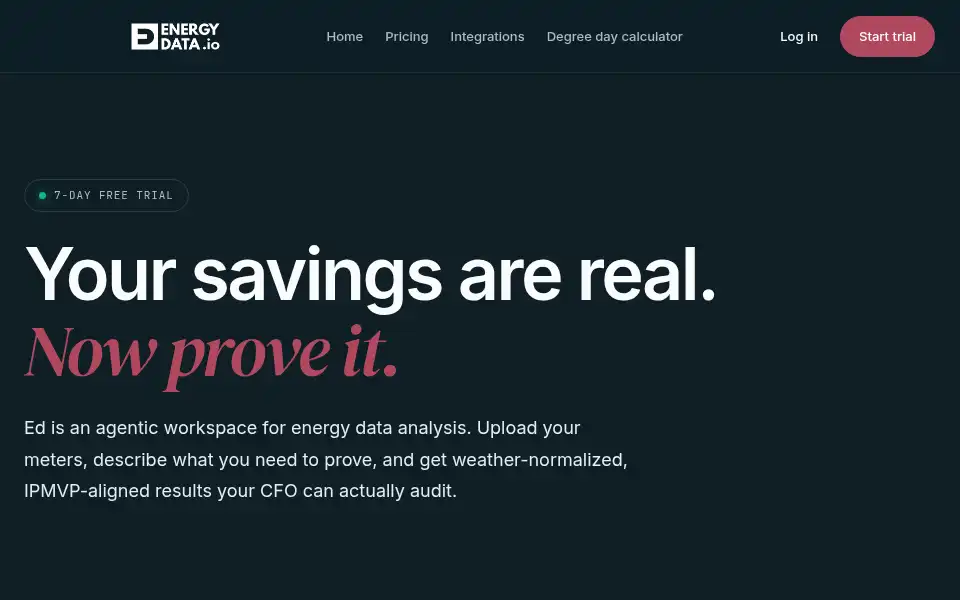Screenshot of energy-data.io