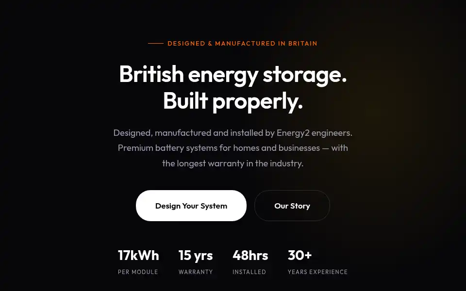 Screenshot of energy2.co.uk