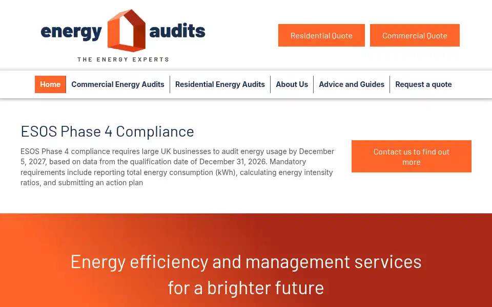 Screenshot of energyaudits.uk